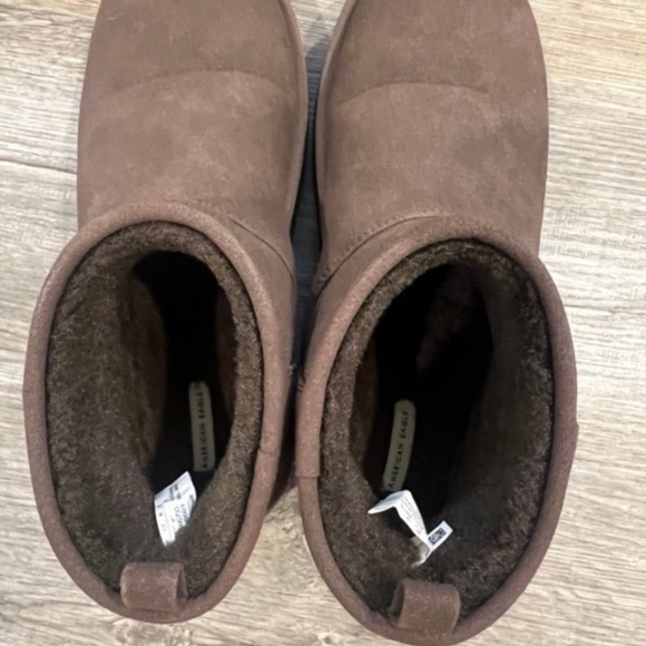 AE Brown Fur Boots - Picture 2 of 5